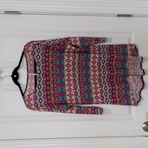 Geometric tunic